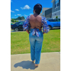 Ankara Fashion Top - size 10 (xl)